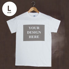 Weiß Große Größe T-Shirt Baumwolle Querformat Herren Gestalten