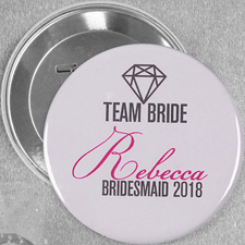 Diamantring Button 76mm Personalisiert