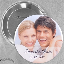 Fotobutton mit Botschaft Personalisieren 25,4 mm