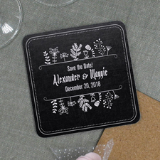 Vintage Schwarz Bierdeckel