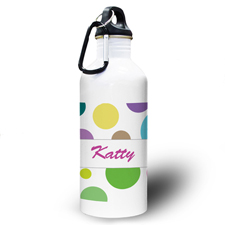 Moderne Punkte Sportflasche Selbstgestalten