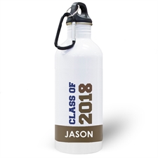 Jahrgang 2018 Schokolade Wasserflasche zum Personalisieren