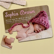 128mm x 178mm Foto-Puzzle in 12 Teilen
