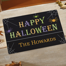 Happy Halloween Fußmatte Schmutzfangmatte Personalisieren