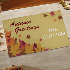 Herbst Die Reimanns Fußmatte Türmatte Personalisieren