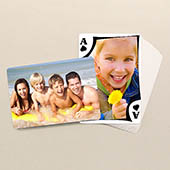 Moderne Partytime Spielkarten Beidseitig personalisieren