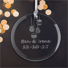 Baumschmuck Weihnachtsschmuck Selbst Gestalten Glasschmuck Rund