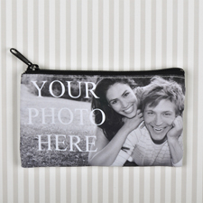 Paar Pärchen Schmicktasche Reißverschluß Personalisieren 10,2 x 17,8 cm