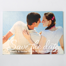 Verliebt Silber Save the Date Einladungskarte Gestalten 127x178