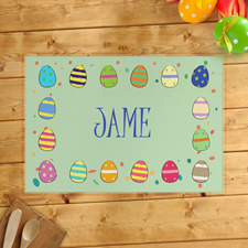 Frohe Ostern Platzdeckchen Junge Ostereier Personalisieren