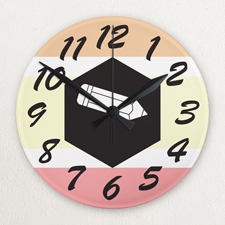 Design und Druck Wanduhr Selbst Gestalten