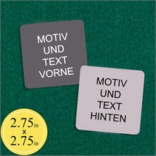 Blanko Spielkarten Personalisieren 70 x 70 mm Quadrat