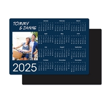 Navy Fotomagnetkalender 8,9 cm x 12,7 cm Personalisieren