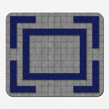 Phantasie Spielmatte Gummi Gestalten 30,5 x 35,6 cm