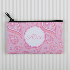 Pink Vintage Kosmetiktasche Beide Seiten gleich Personalisieren