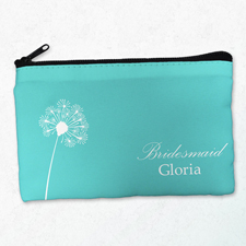 Blume Kosmetiktasche Beide Seiten gleich Personalisieren