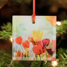 Hundertprozentig Frei Gestalten Weihnachten Glasschmuck Personalisieren Quadrat
