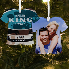 Personalized Photo Acrylic Ornament T Shirt Shape