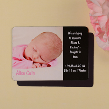 Sie ist ein Mädchen, Photo-Magnet, Schwarz