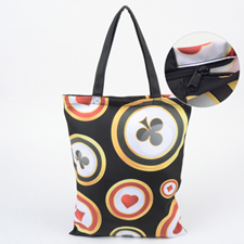 Babytasche Hochformat Reißverschluss Personalisieren 27,9 x 35,6 cm