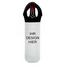 Personalisierte Weintasche aus Neopren mit Foto Vorderseite