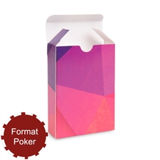 Faltschachtel für Pokerkarten selbst gestalten