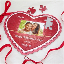 Personalisiertes Herzpuzzle Muttertag