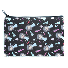 Mein Design Kosmetiktasche Beide Seiten gleich Personalisieren Bunter Reißverschluss