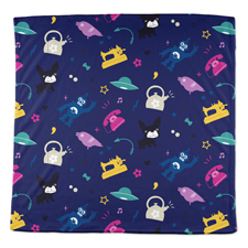 Kopftuch Halstuch Bandana Maxi Personalisieren 100% Bedruckt 55,9 x 55,9 cm