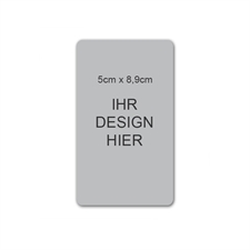 Magnetische Visitenkarte, Hochformat, 5,08 cm 8,89 cm