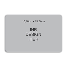Photomagnet, 10,16 cm x 15,24 cm, Querformat, gerundet