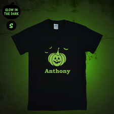 Leuchtendes T-Shirt Glow Personalisieren Baumwolle Größe S Small