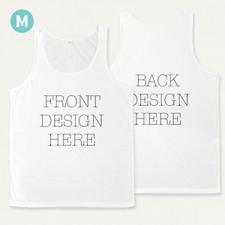 Allover-Print Unisex Tanktop (Mittel)