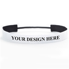 Stirnband Personalisieren 25 mm breit Ihr Team Ihre Botschaft