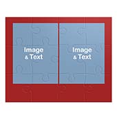 Vier Bilder Kollagepuzzle, Weihnachten