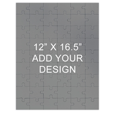 Puzzle als Einladung Holz Hochformat 305 x 419 mm, 24, 54 oder 285 Teile
