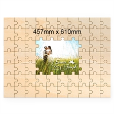 Gewerbe Personalisiertes Holzpuzzle 457x610 mm 59 Teile