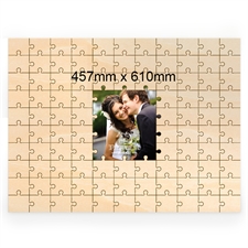 Gewerbe Personalisiertes Holzpuzzle Mittiges Motiv 457x610 mm 99 Teile