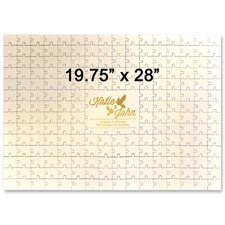 Holzpuzzle mit Gravur Personalisieren Querformat 502 x 711 mm 209 Teile