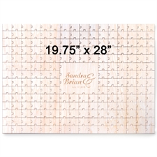 Herz Holzpuzzle mit Gravur 502 x 711 mm Puzzle 502 x 711 mm 209 Teile