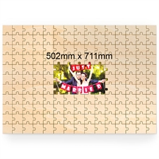 Holzpuzzle wie gemalt Personalisieren Querformat 502 x 711 mm 151 Teile
