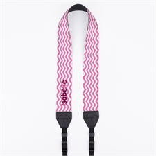 Pink Winkel 38 mm Kameragurt Personalisieren