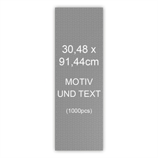 Hochformat Personalisiertes 1000 Teile Weitwinkel Panoramapuzzle