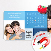 Großer Kalender, Memo-Photo-Magnet, Normal, Blau