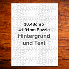 Großes Puzzle, Meine Botschaft, Hochformat