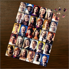 Facebook Großes Kollage Fotopuzzle, 30 Fotos