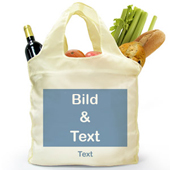 Vollbild Shoppingtasche Querformat