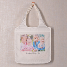 Zwei Fotos Shoppingtasche Klassisch
