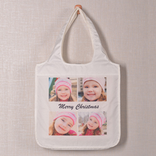 Vier Fotos Schnappschuss Shoppingtasche