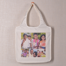 Fünf Fotos Shoppingtasche Klassisch